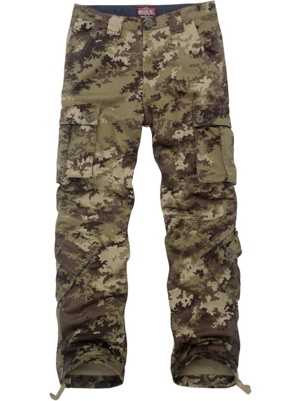 Men's Wild Cargo Pants - Stylish Utility Trousers with Multiple Pockets, Outdoor